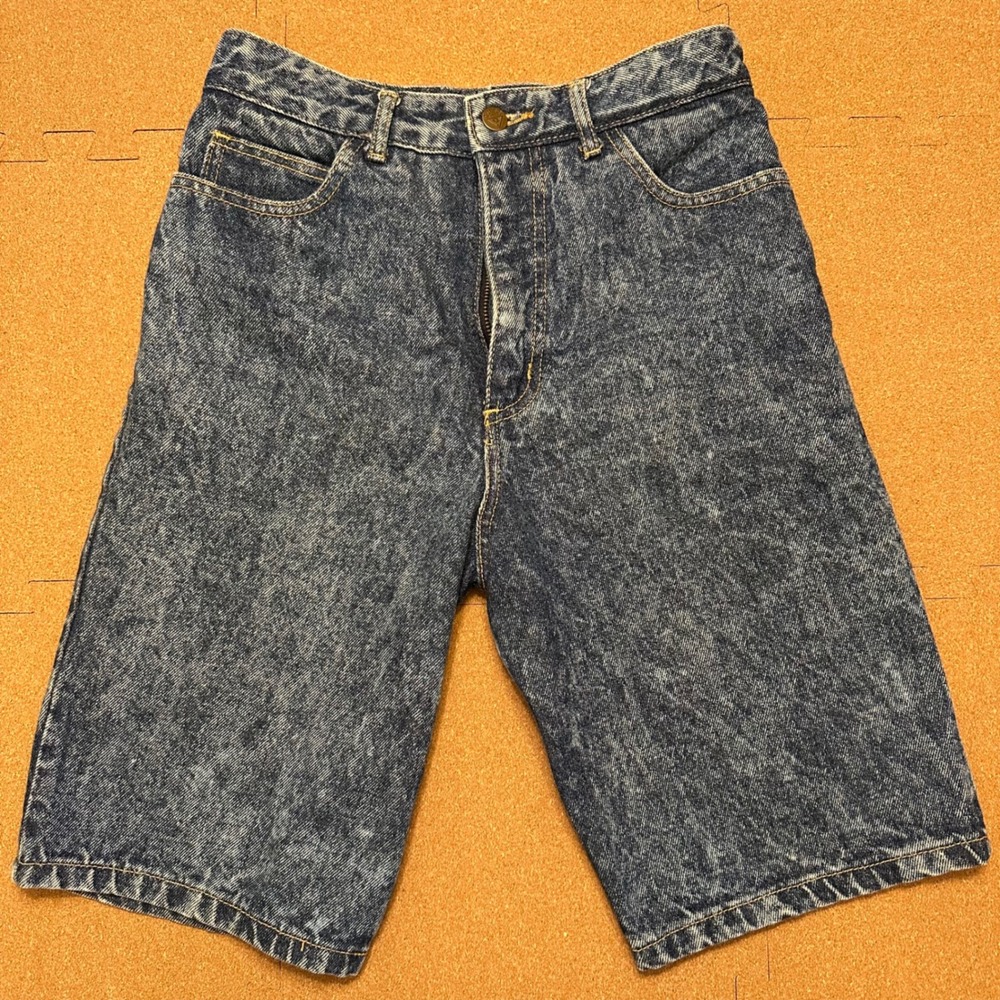Guess Jeans Denim Shorts Womens 28 Blue Acid Wash Vintage Georges Marciano USA